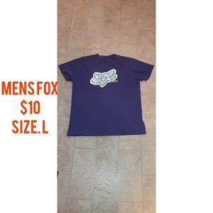 Mens Fox tshirt, size L